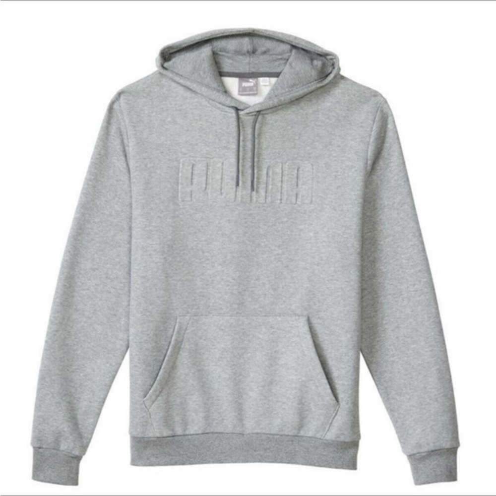 PUMA Hoodie Gray great condition size Medium like new